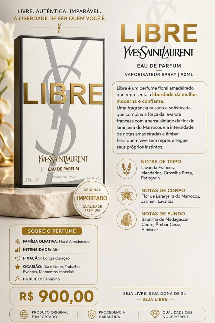 Perfume Libre - Yves Saint Laurent - Foto 2