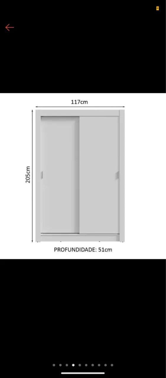Guarda roupa branco  - Foto 2