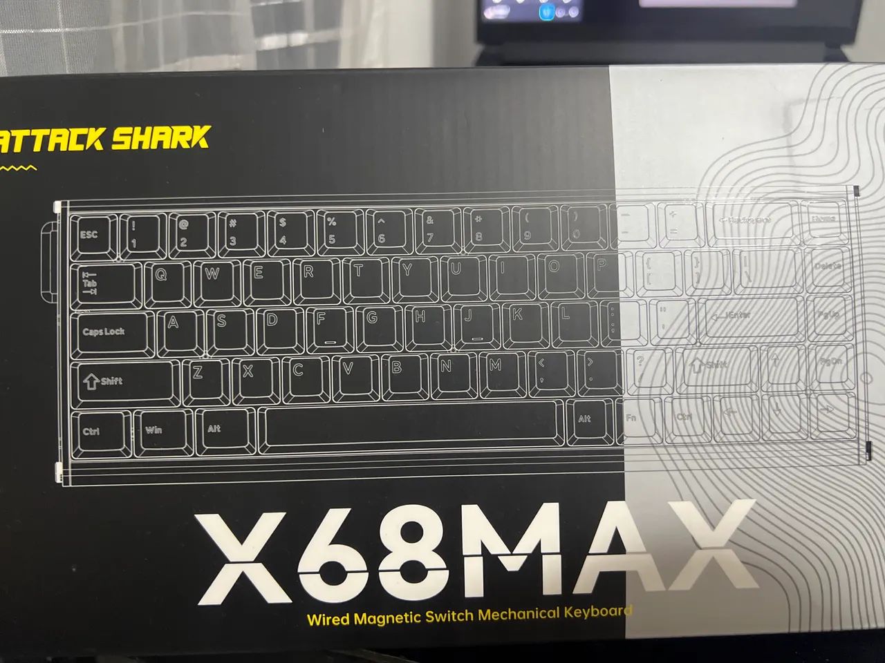 Teclado magnético attack shark X68max - Foto 3