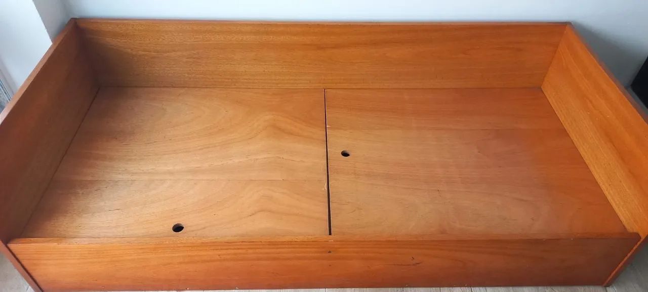 Cama de solteiro/sofa com bau e colchão d33 - Foto 3