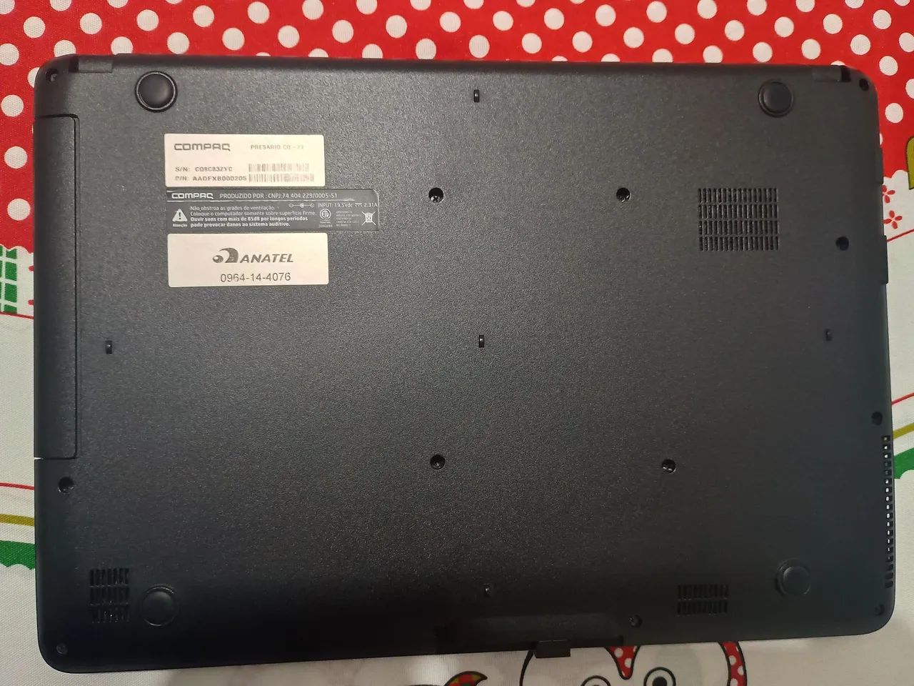 Notebook Compaq Semi Novo