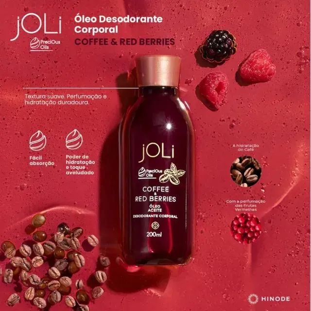 Linha Joli Óleo Desodorante Corporal 200ml  - Foto 3