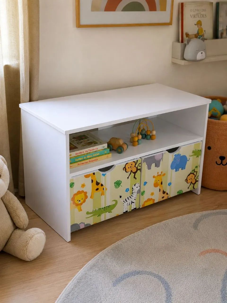 Organizador infantil 2 baus