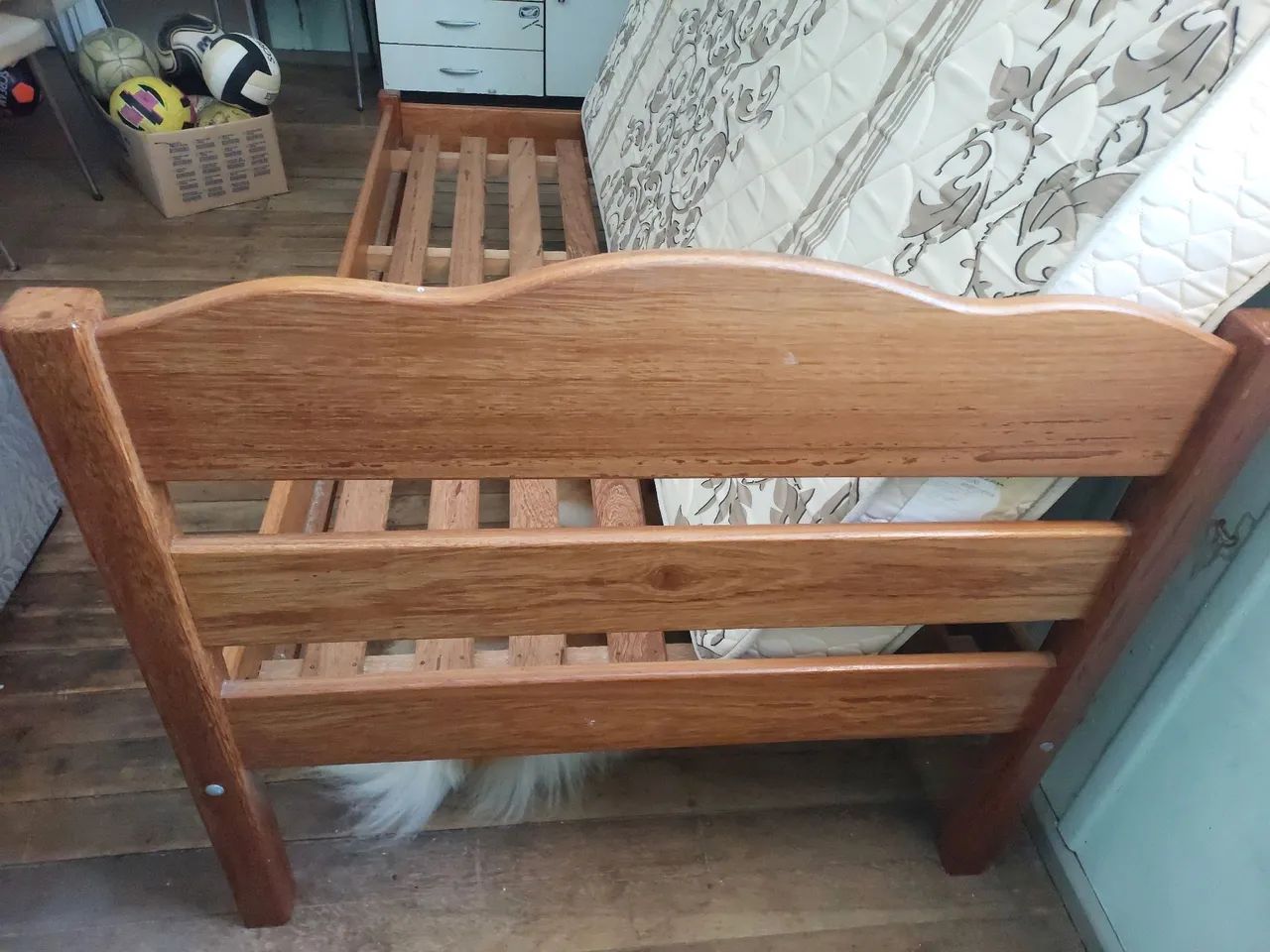 Vendo cama com colchão  - Foto 3