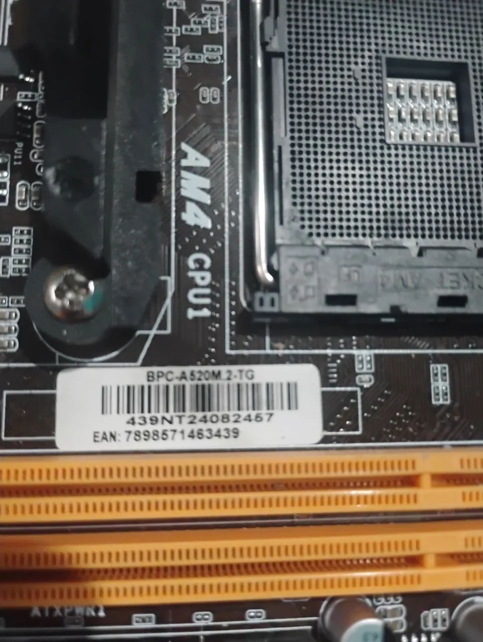 Placa mãe am4 com detalhe - Foto 2