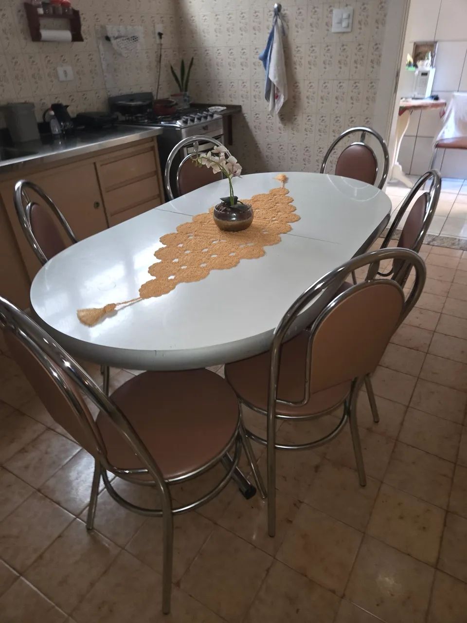 Jogo de Mesa de cozinha + Cadeiras - Foto 3