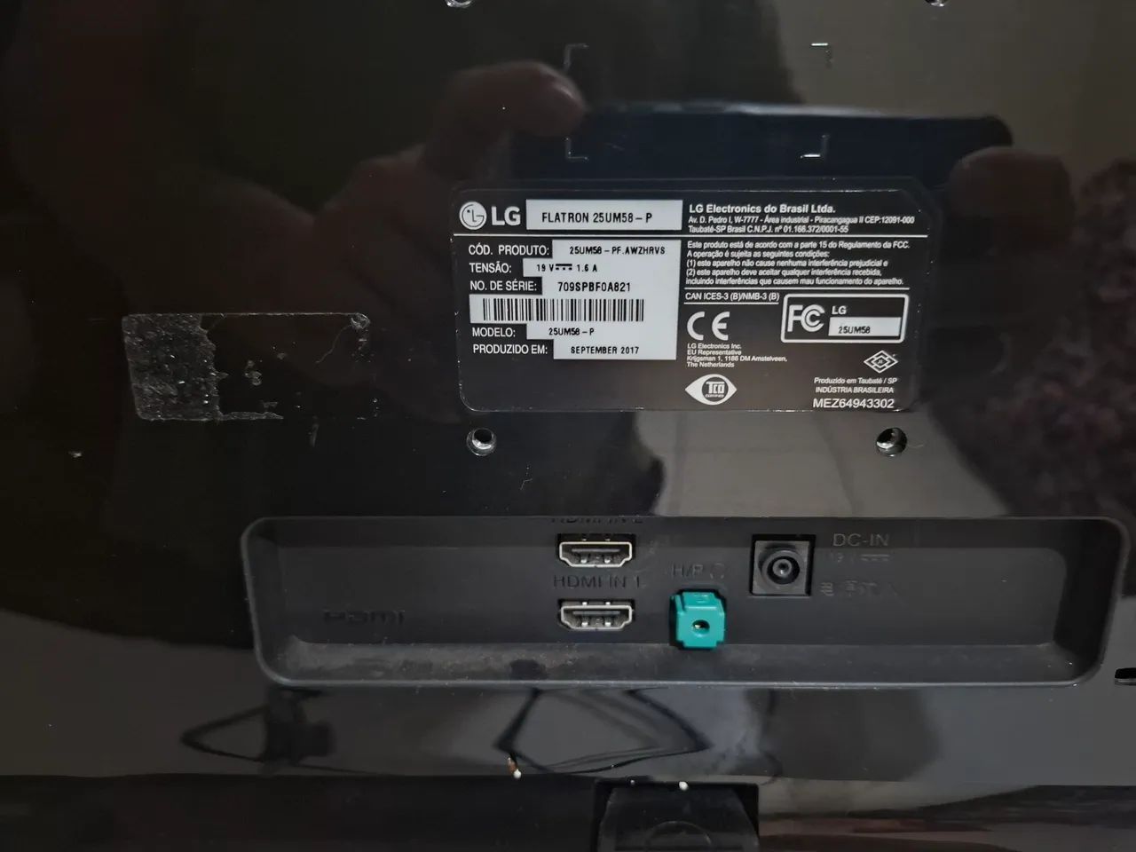 Monitor LG ultrawide 25 Polegadas  - Foto 4