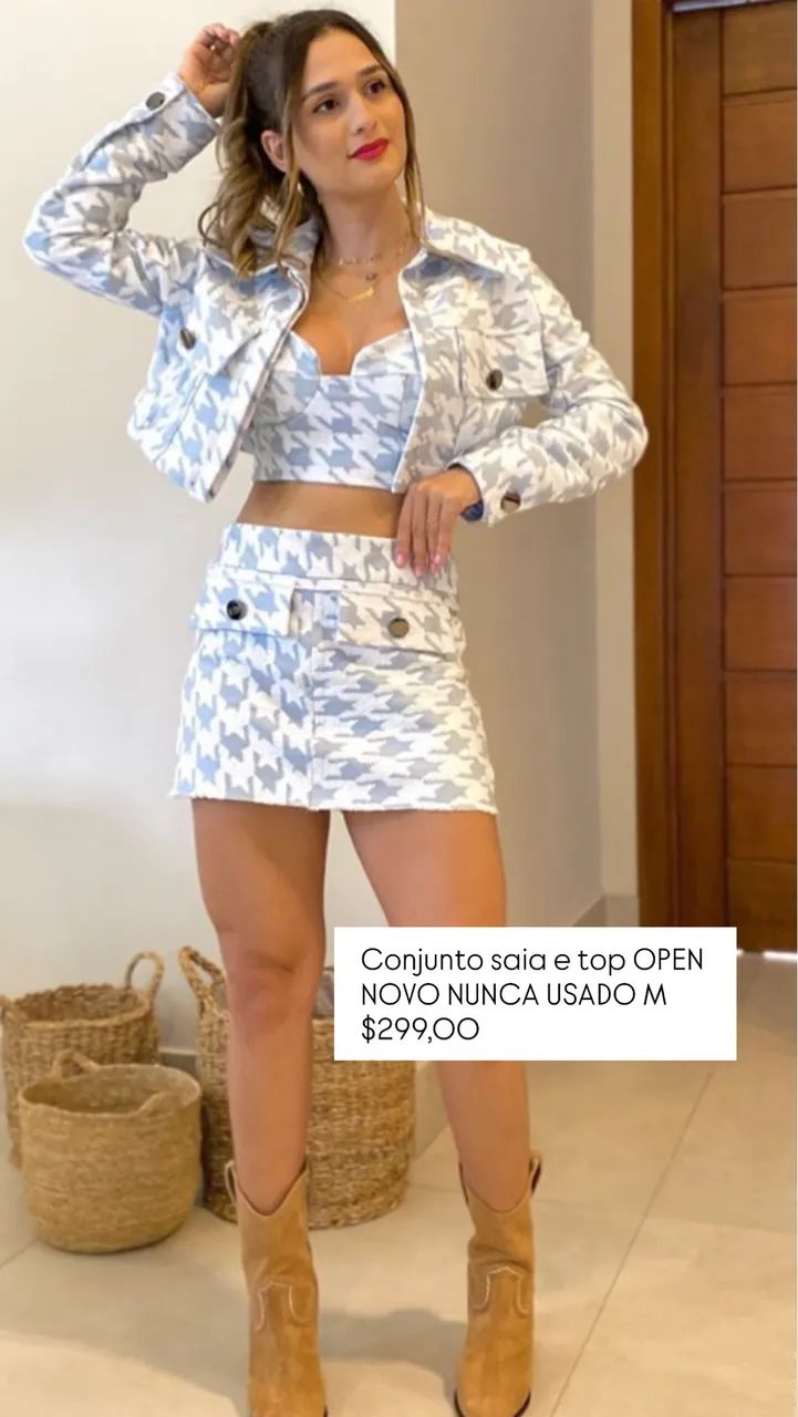 Conjunto novo OPEN (nunca usado)