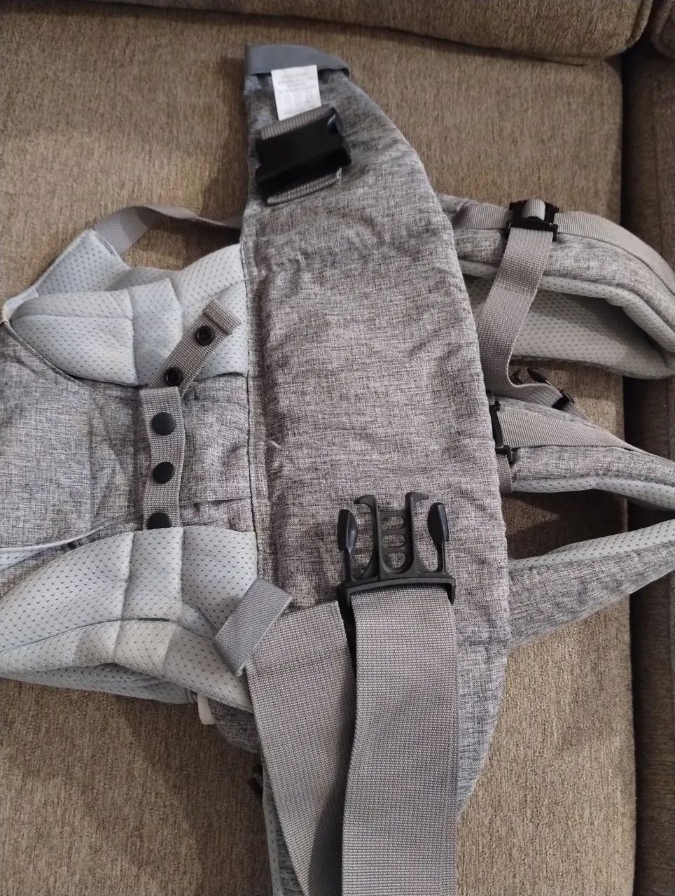 Canguru NUK 3 Em 1 Ergonômico Comfort Cinza