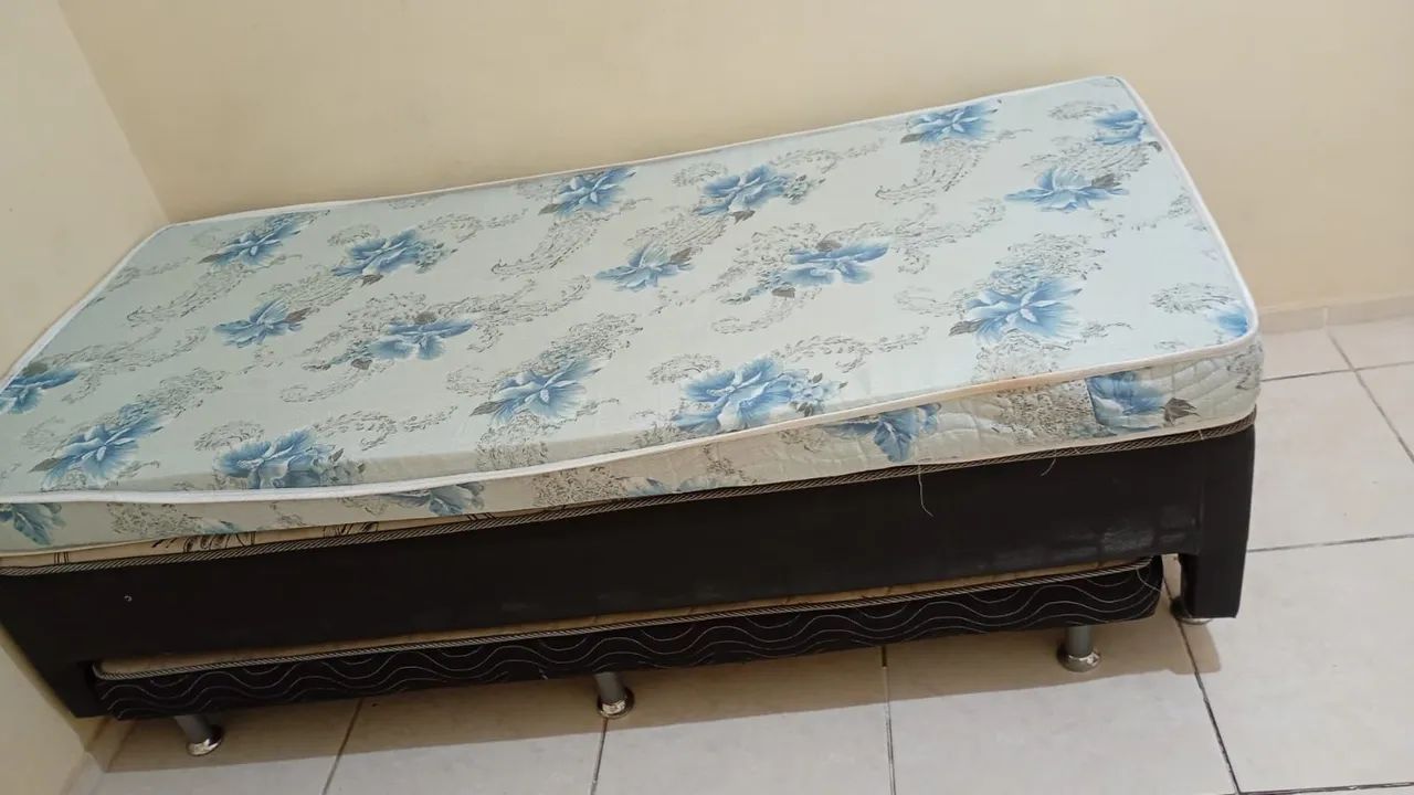 Vendo Cama box solteiro com Colchão  - Foto 3