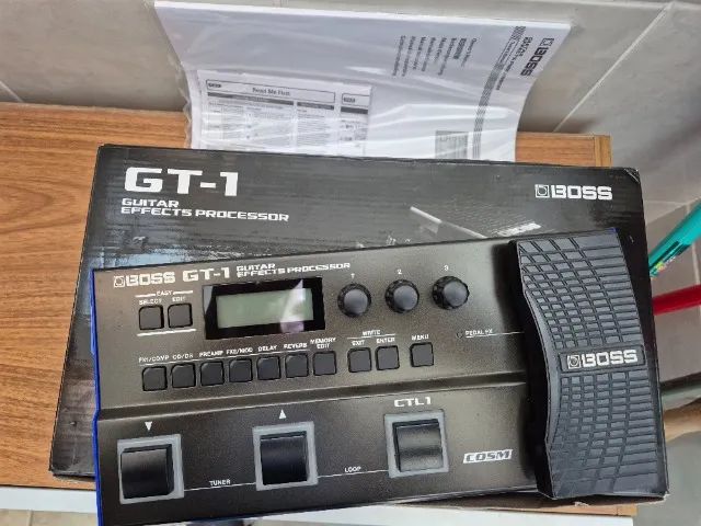 Pedal de efeito Boss GT Guitar Effects Processor GT-1 Pedaleira