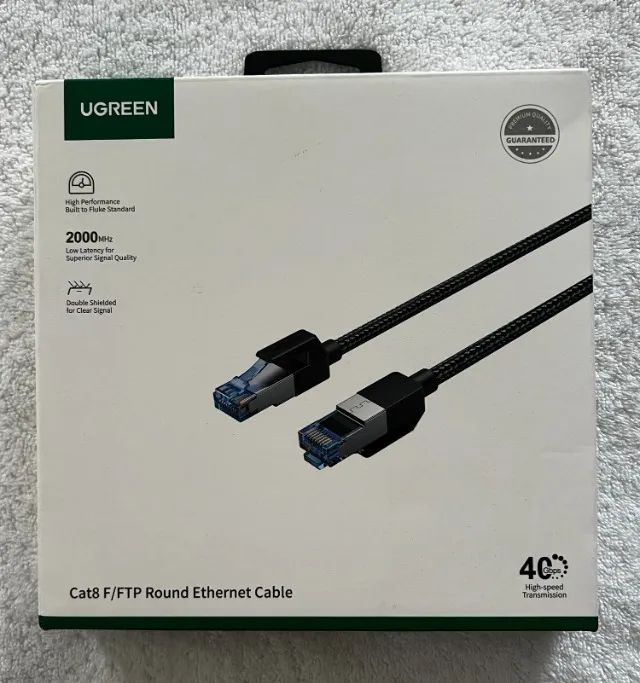 Cabo de Rede UGREEN RJ45 CAT8 - 5 metros - Foto 2