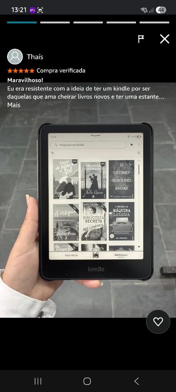 ? VENDE-SE KINDLE PAPERWHITE - 12ª GERAÇÃO! ?