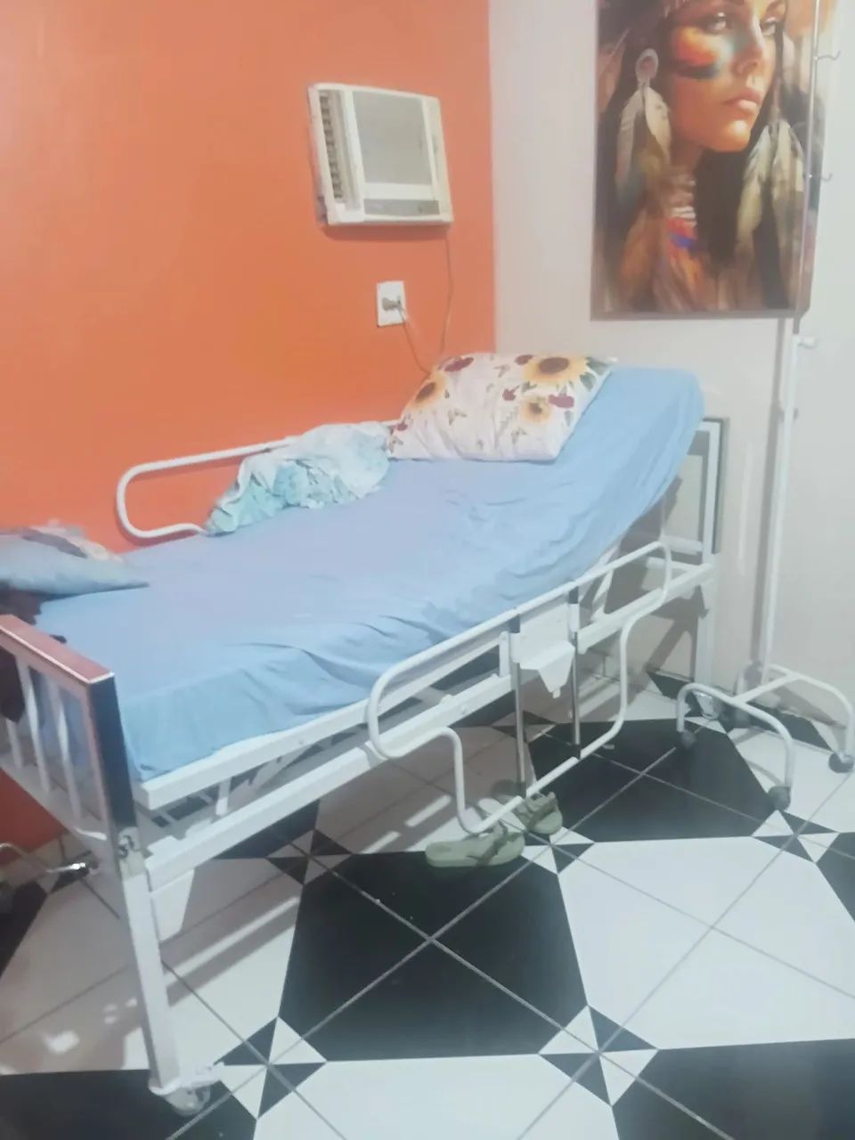 Cama hospitalar completa