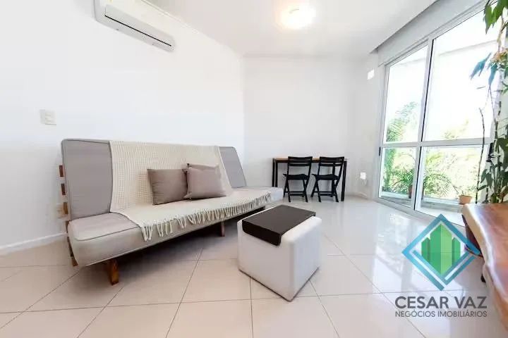 Flat mobiliado a venda, pé na areia, na praia do Morro das Pedras. - Foto 3