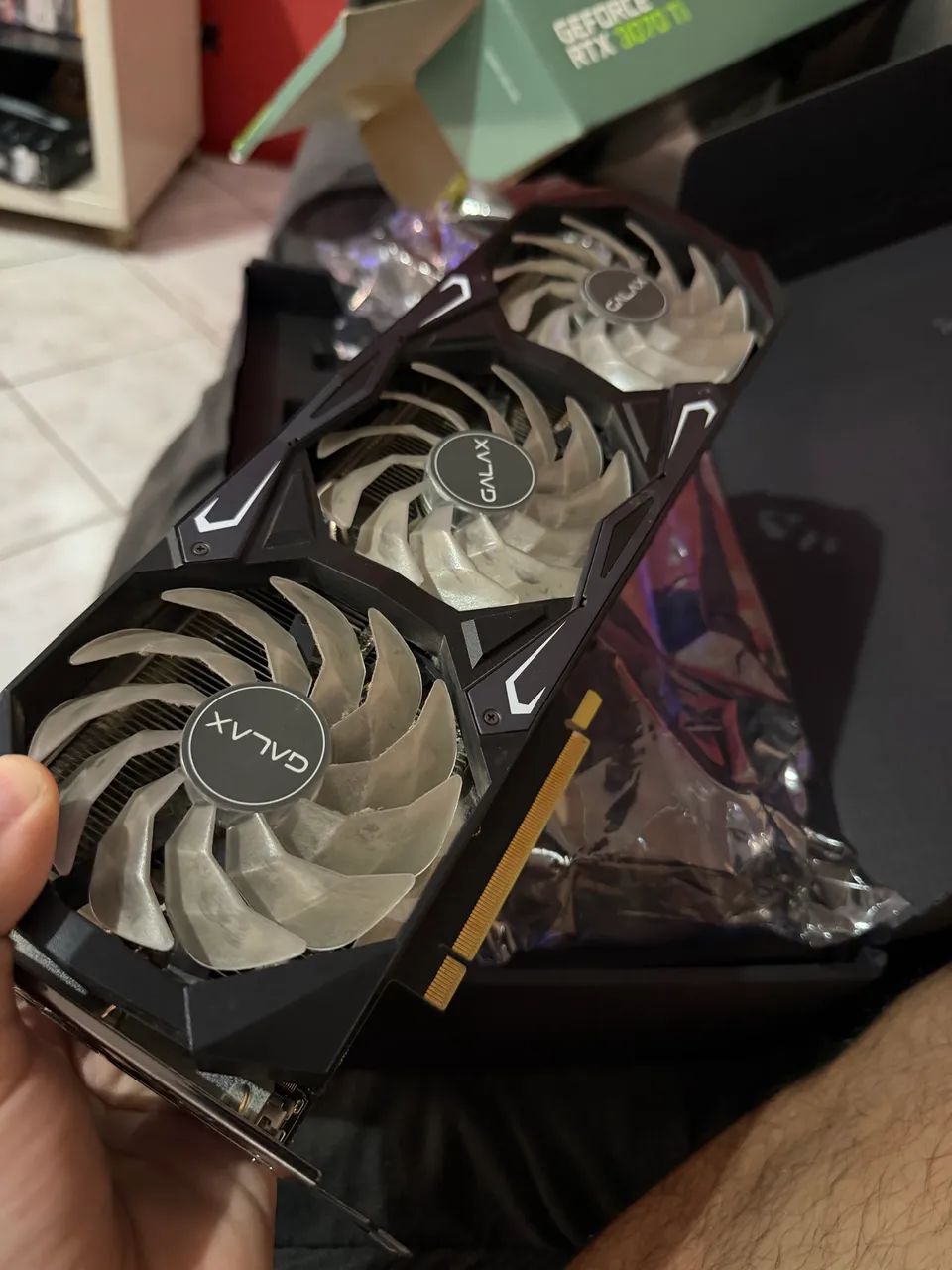 RTX 3070 Ti 8gb Galax Version 4 Fans - Foto 4