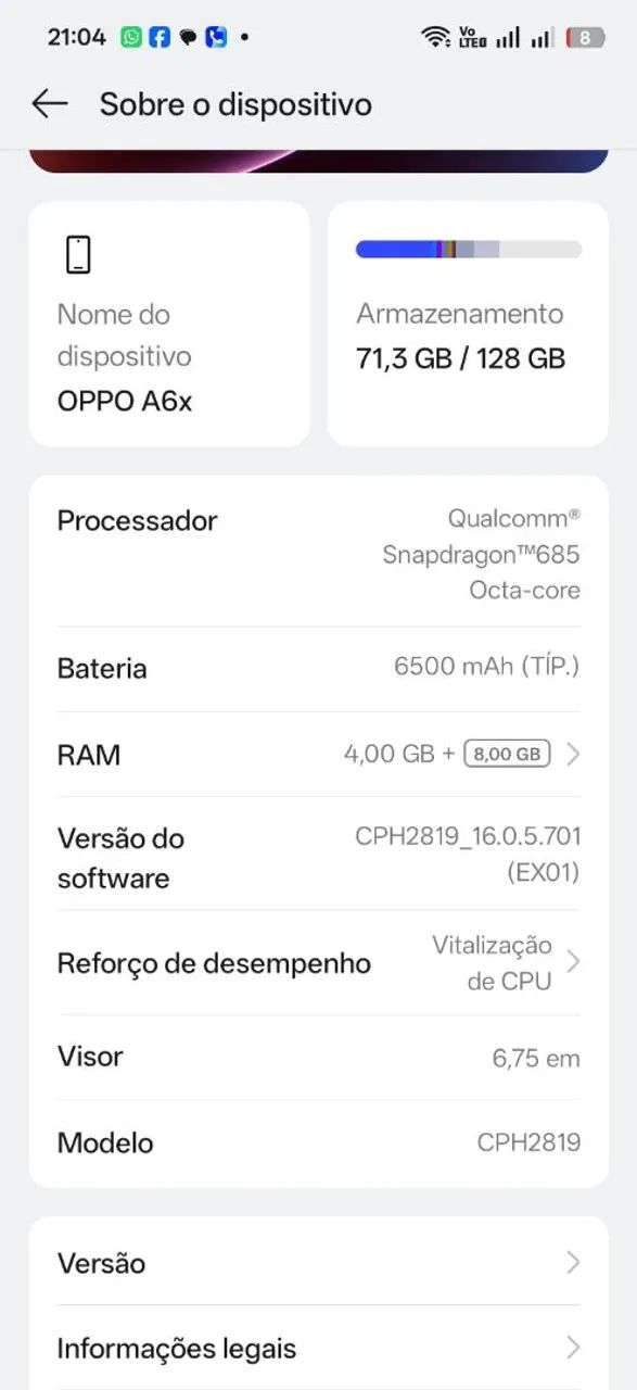 Vendo OPPO A6X - Foto 3