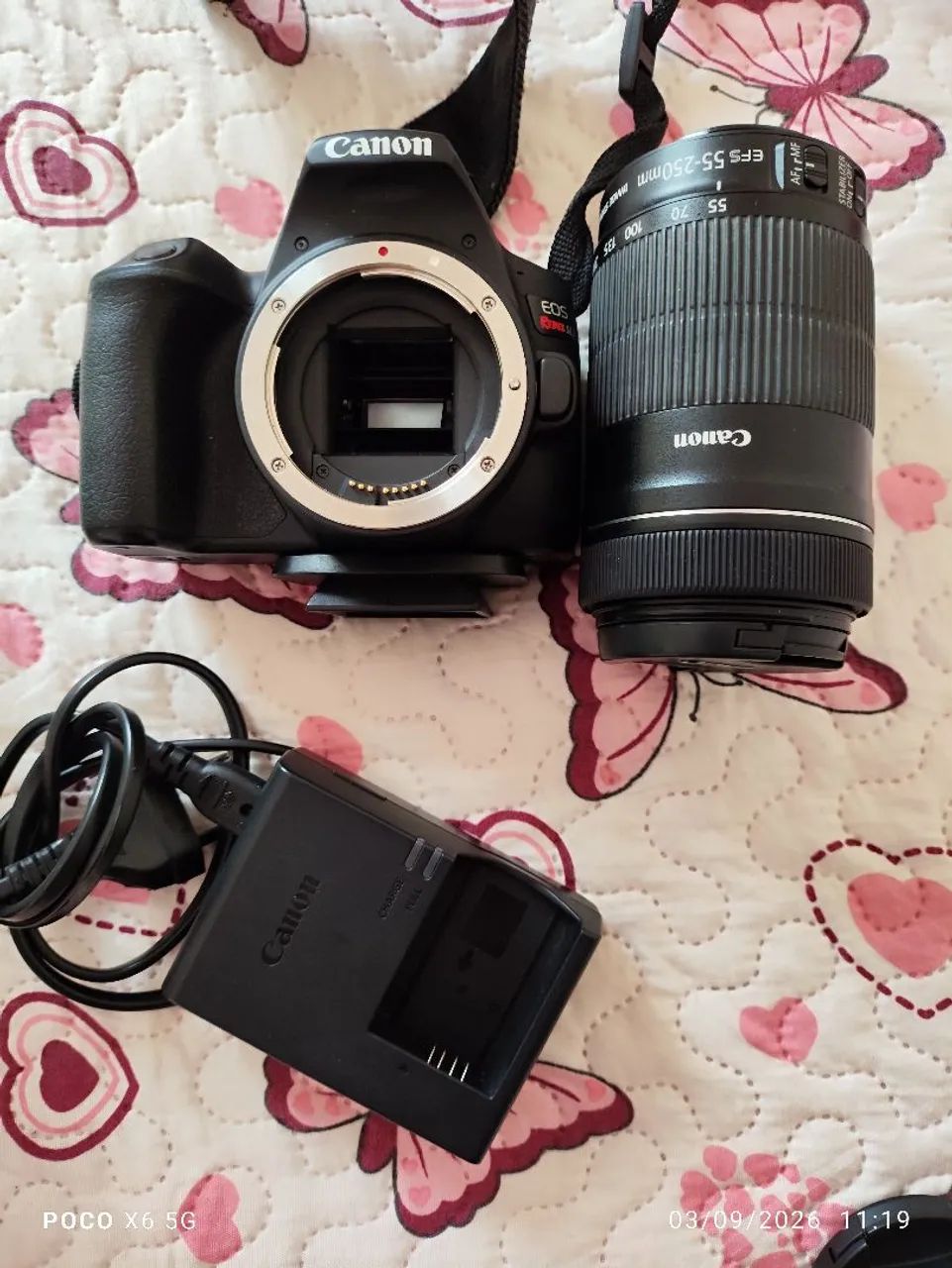 Camera profissional Canon Eos Rebel sl3  - Foto 2