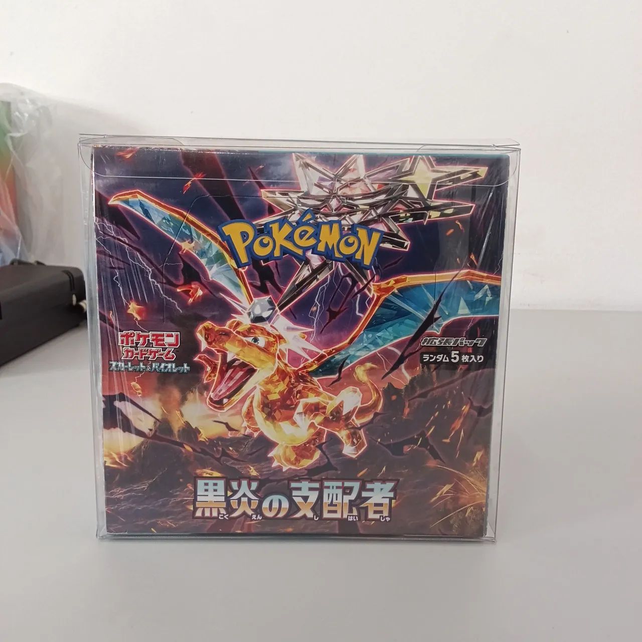 Vendo Booster Box Pokémon Ruler of the Black Flame SV3 Japonesa