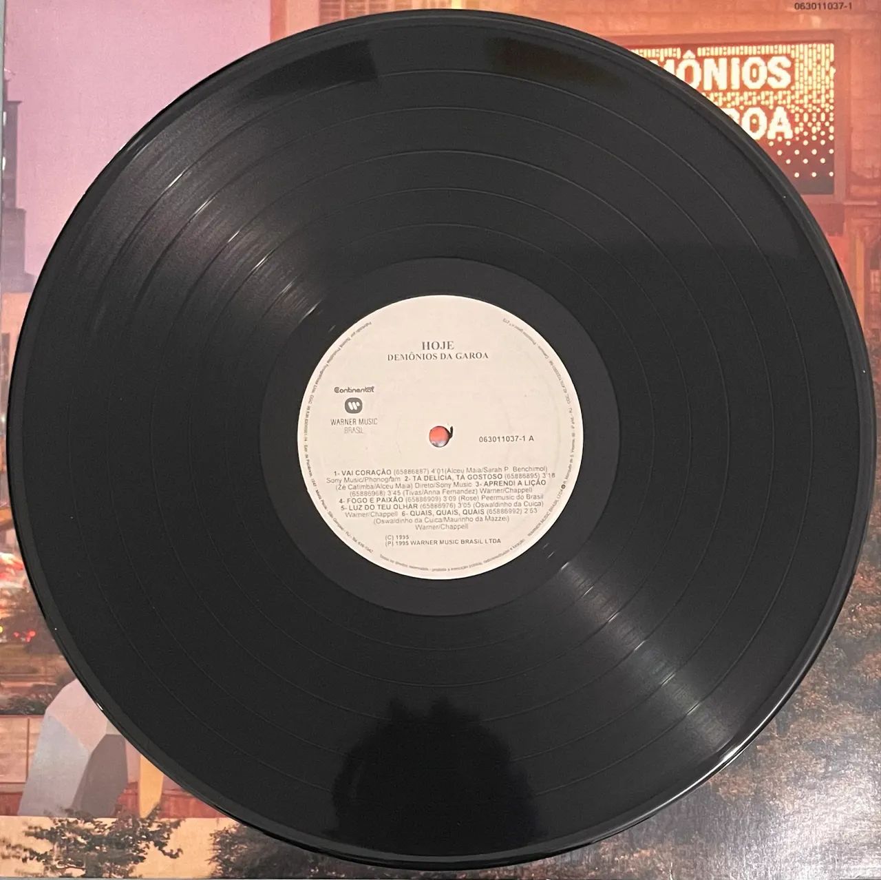 Demônios da Garoa Hoje 1995 Lp Vinil - Foto 2