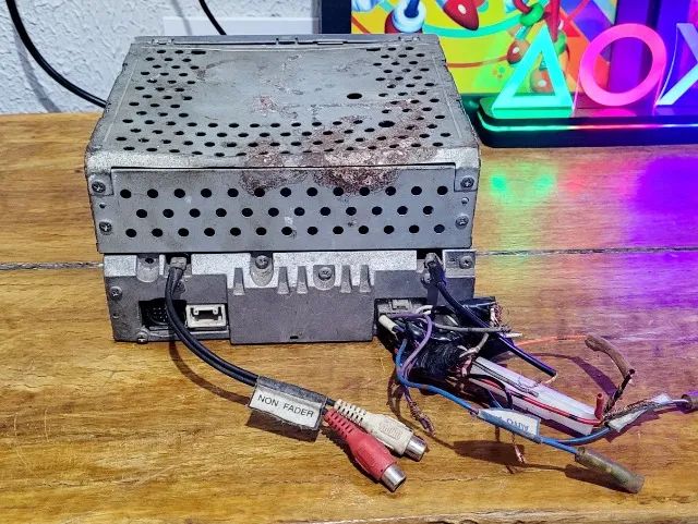 Rádio Cd/md Fujitsu Eclipse E3301cmt Japones No Estado Leia - Foto 5