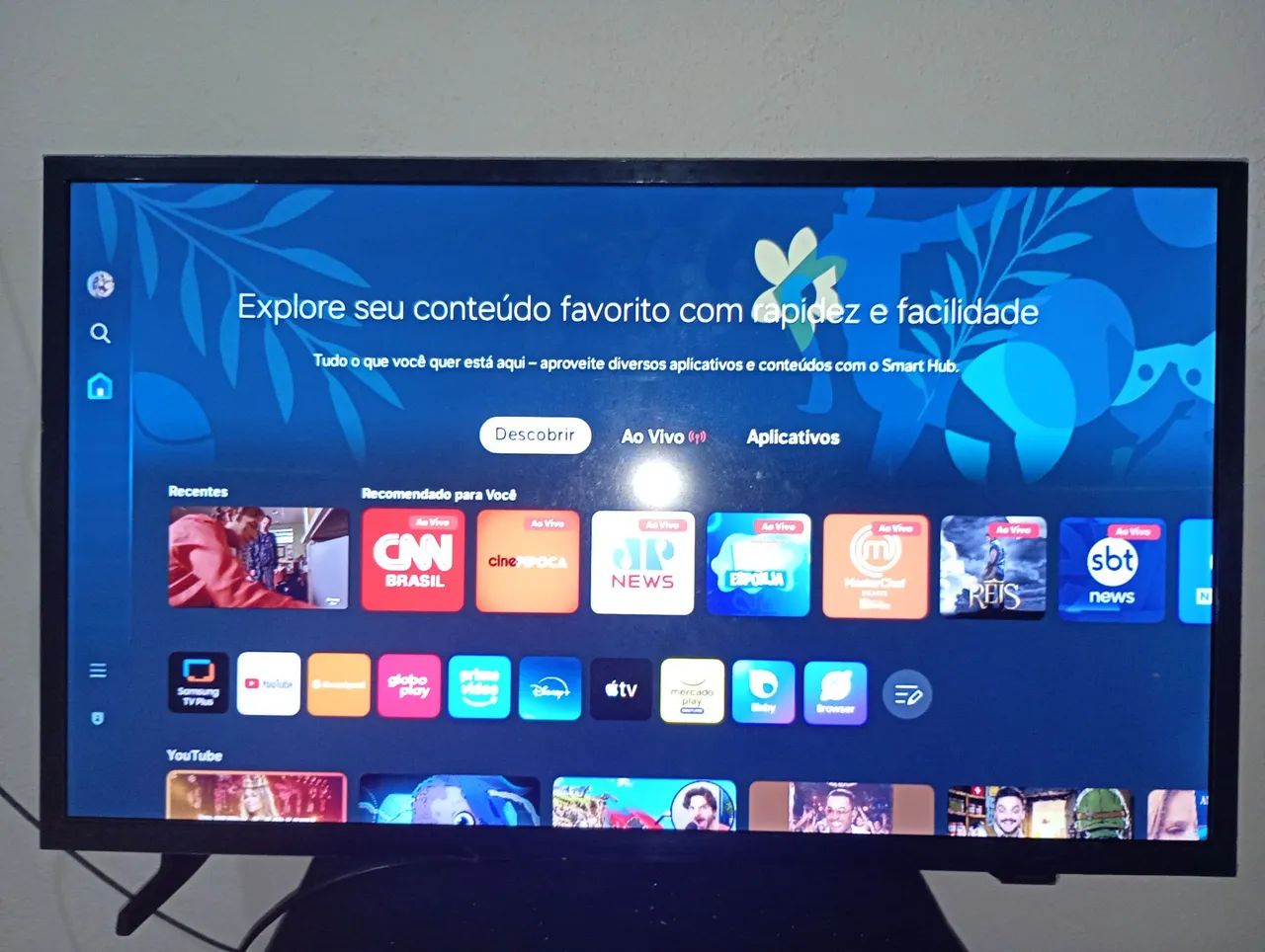 Tv 32 polegadas da Samsung muito nova - Foto 4