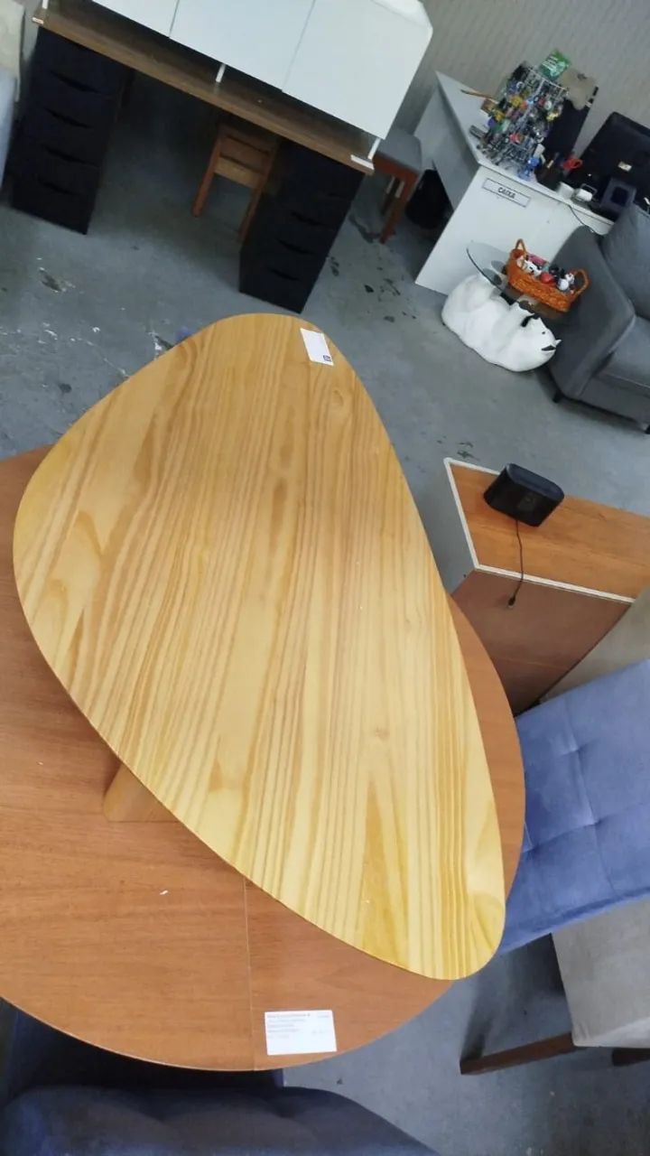 mesa de centro madeira maciça - Foto 4