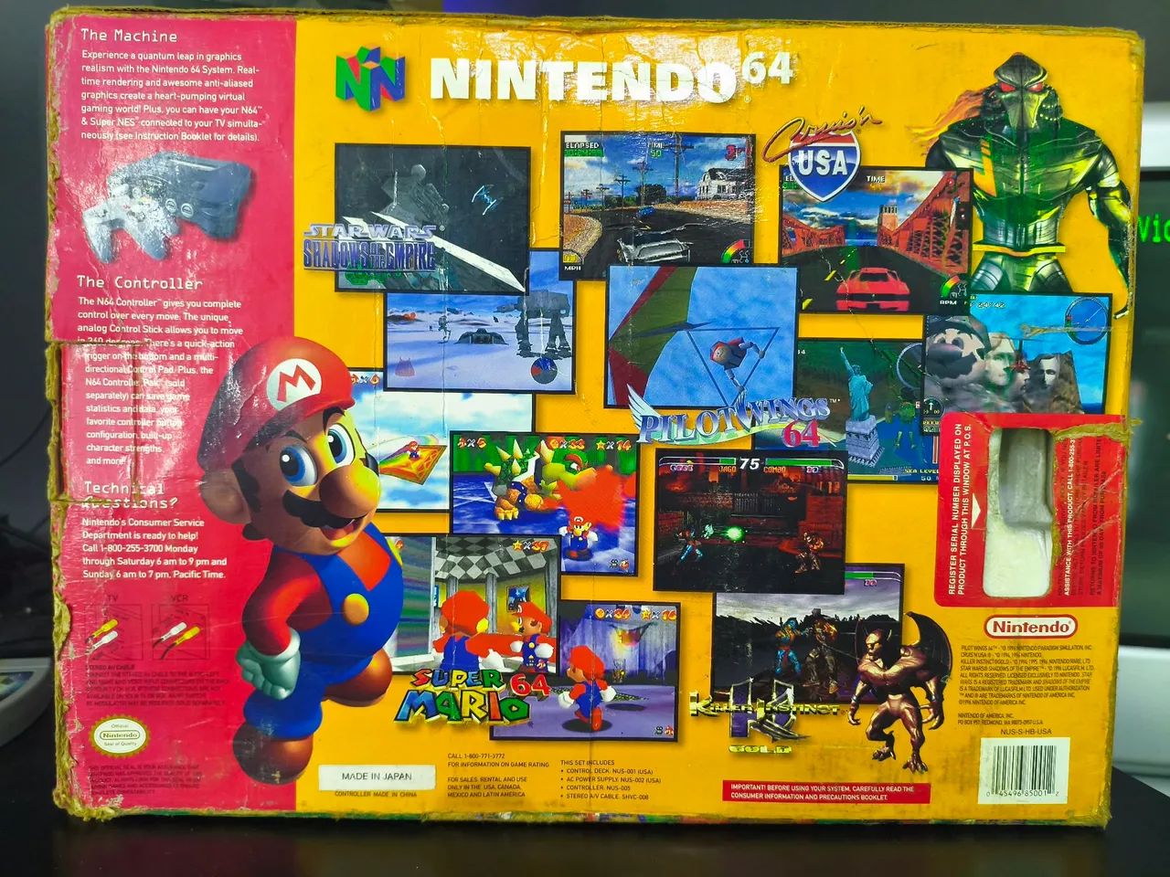 Nintendo 64 Americano com caixa - Foto 2
