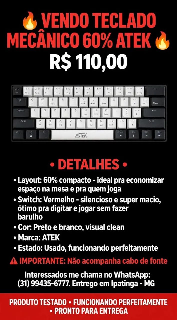 Teclado Da aitek