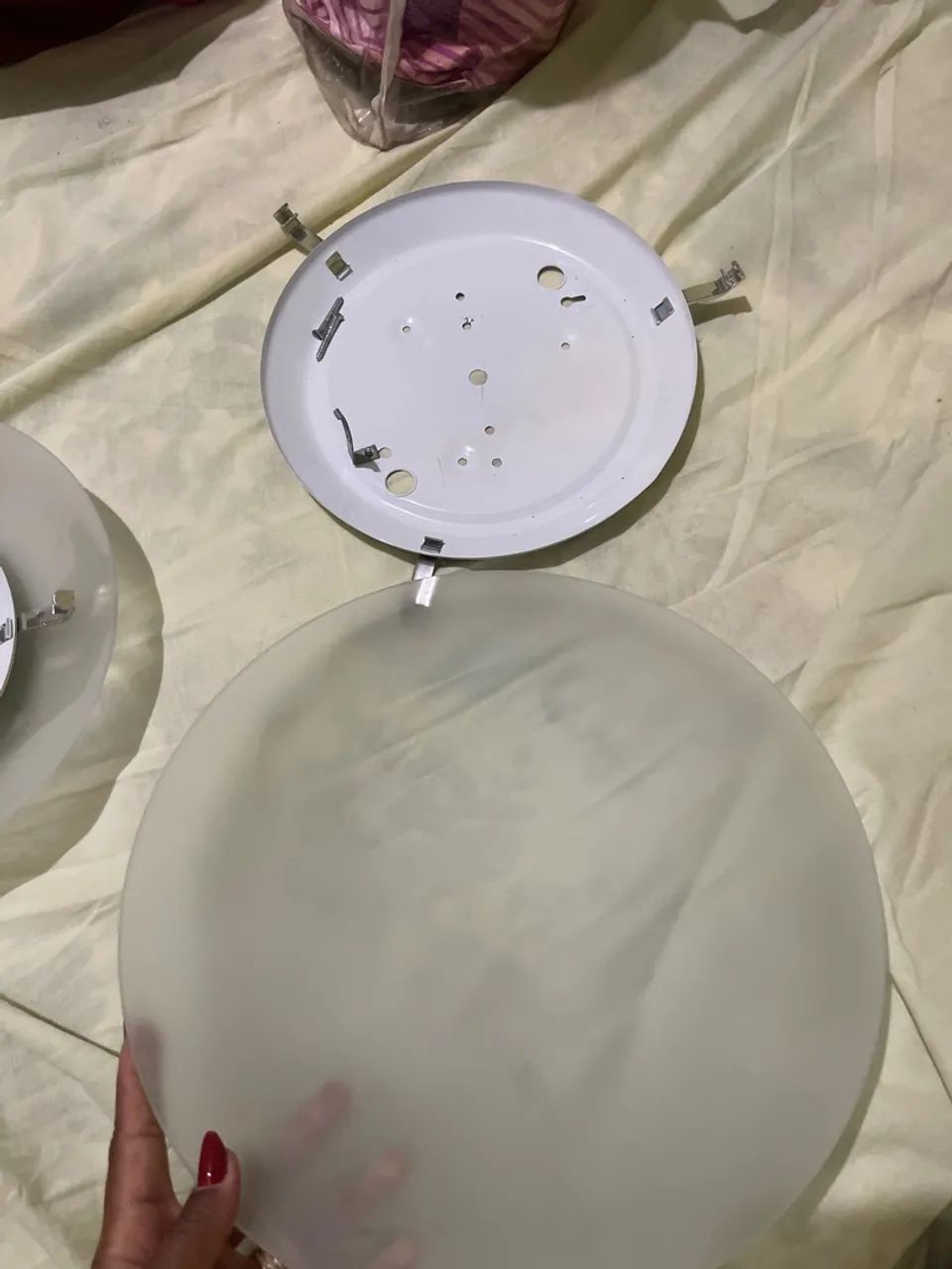 Lustre e luminária 