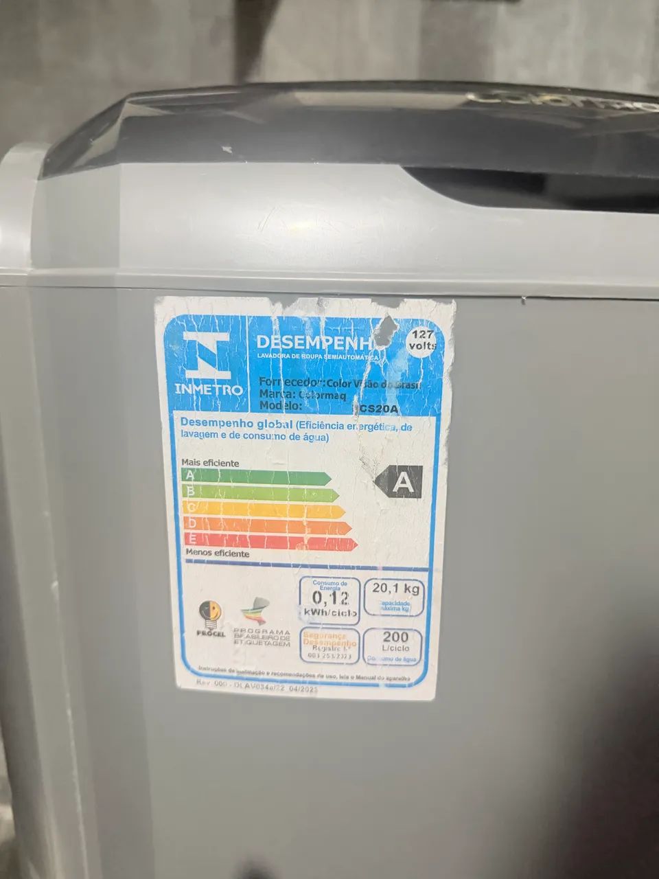 Tanquinho colormaq 20kg  - Foto 3