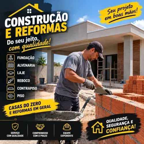 Pedreiro Reformas e Construções 
