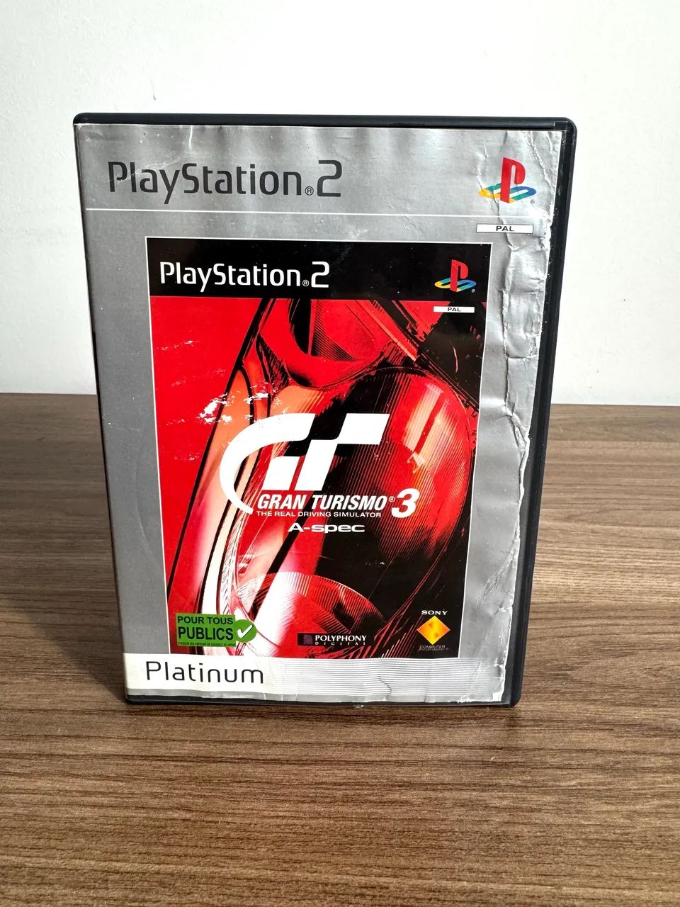 Gran Turismo 3 A-spec Platinum Playstation 2 - Europeu 