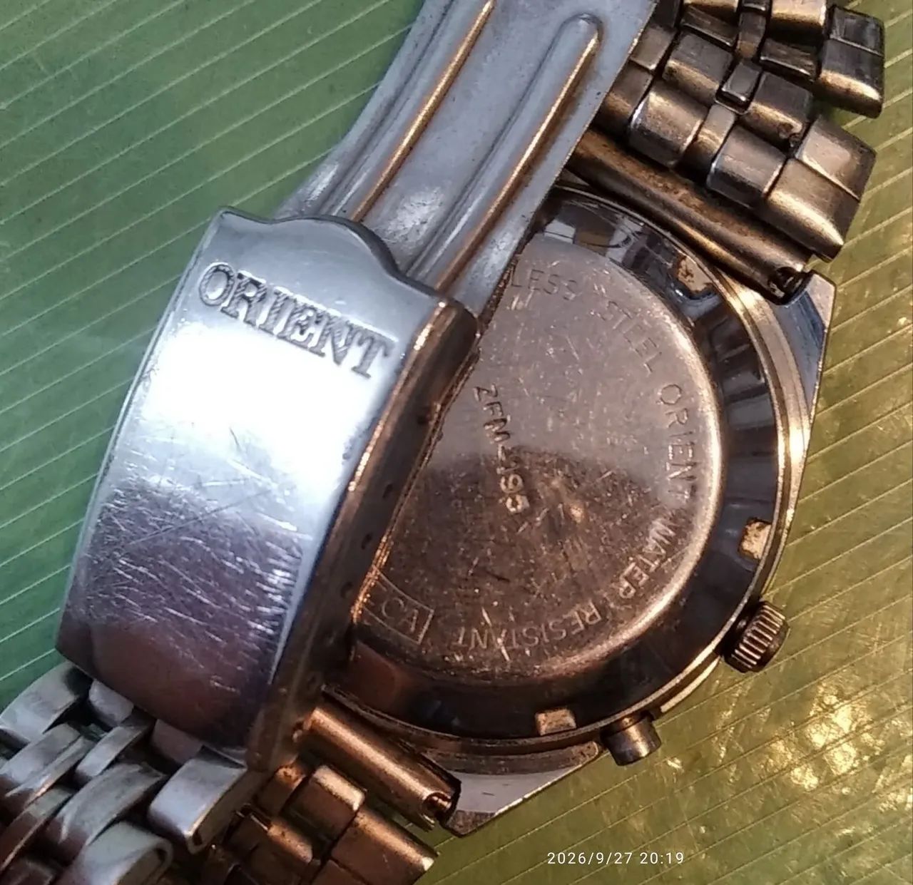 orient automatico marrom degrade - Foto 3