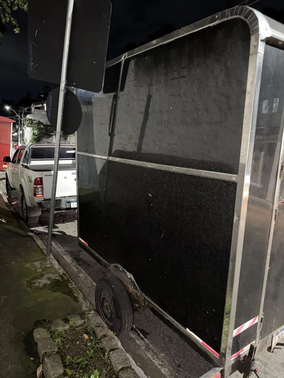 Food truck trailer de lanches 