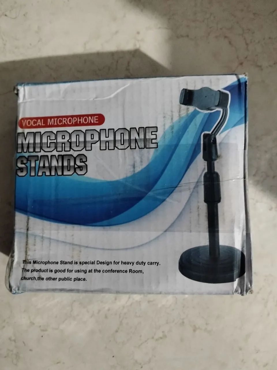 Suporte microfone 
