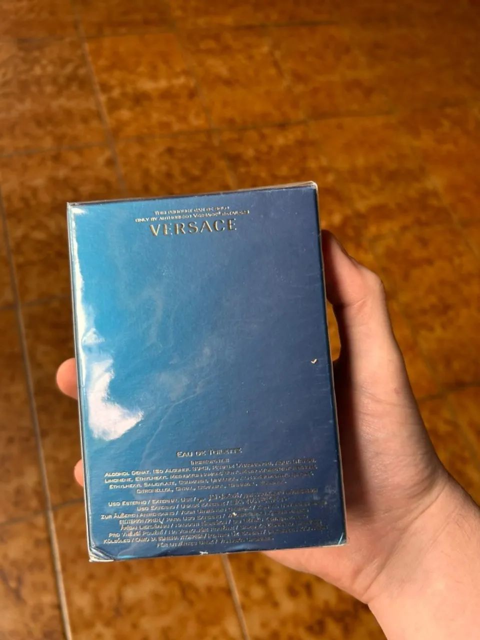 Perfume Versace Eros Eau De Toilette 100 ml - Foto 3