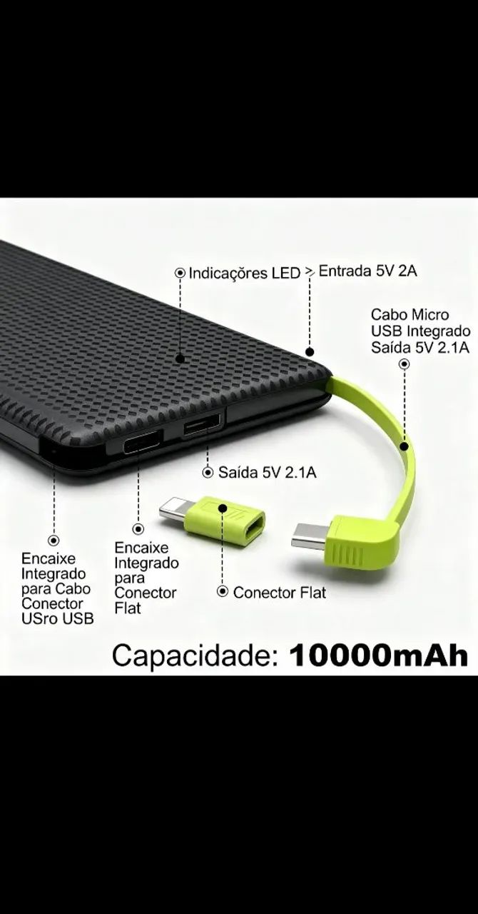Carregador portátil  - Foto 2