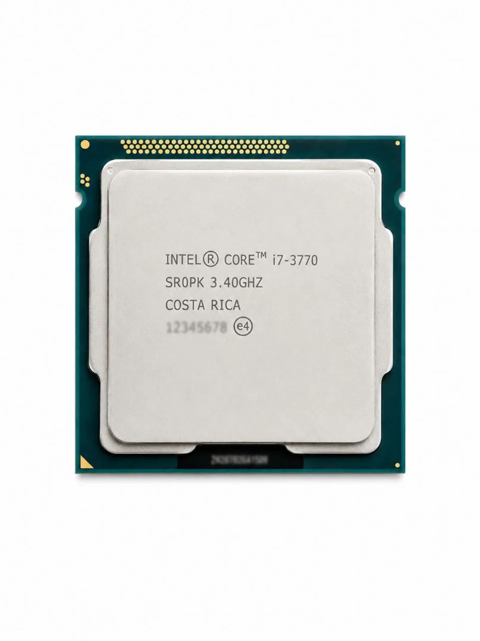 Intel Core I7 3770 @3.4