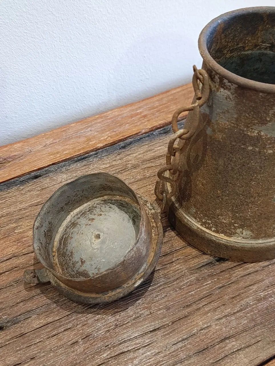 Jarra de leite antiga - Foto 4