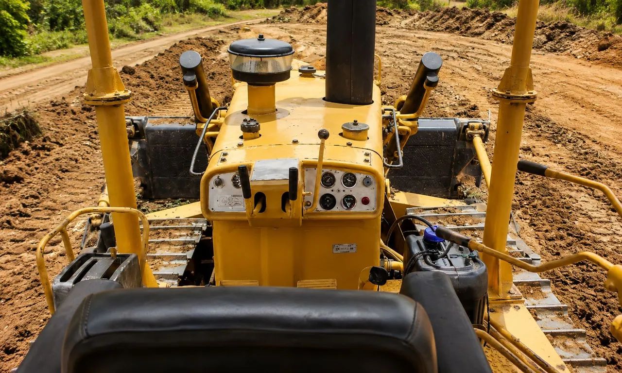 Trator de Esteira Caterpillar D6D - Foto 3