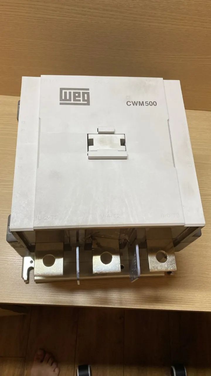 Contator WEG CWM500 - NUNCA USADO - Avaria de Transporte (Peças Novas)