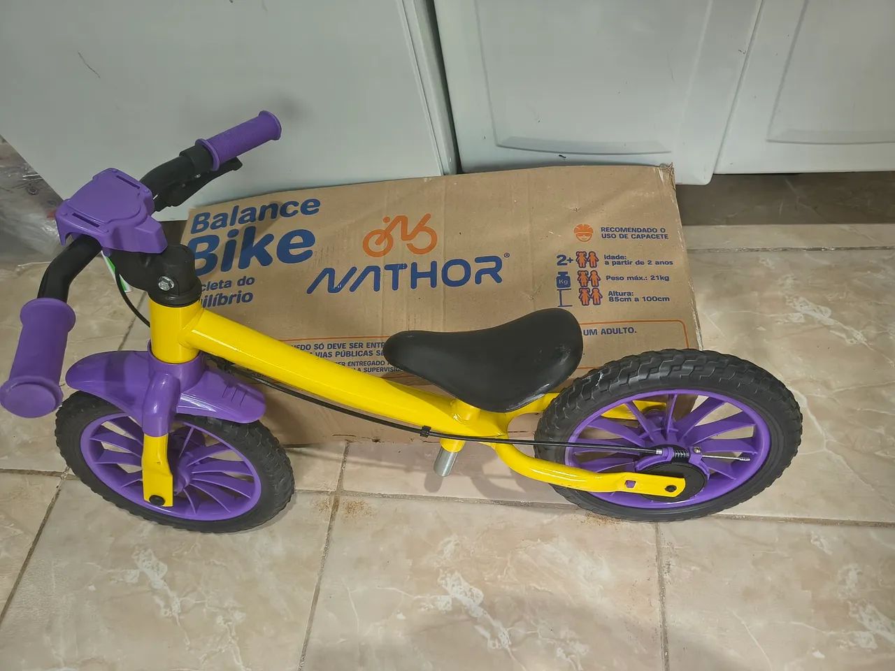 Bicicleta de equilíbrio infantil ótima qualidade  - Foto 2