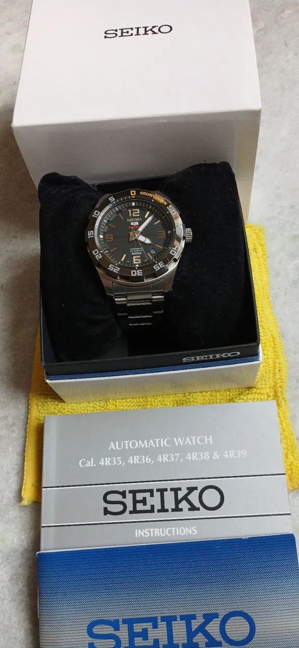 Relógio Seiko 5 Sports 4R35 - Foto 2