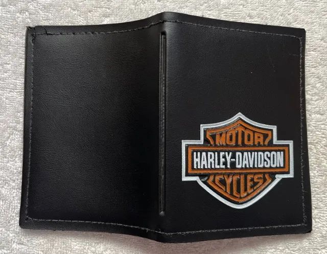 Carteira Porta Documentos Harley Davison Preto - Foto 4