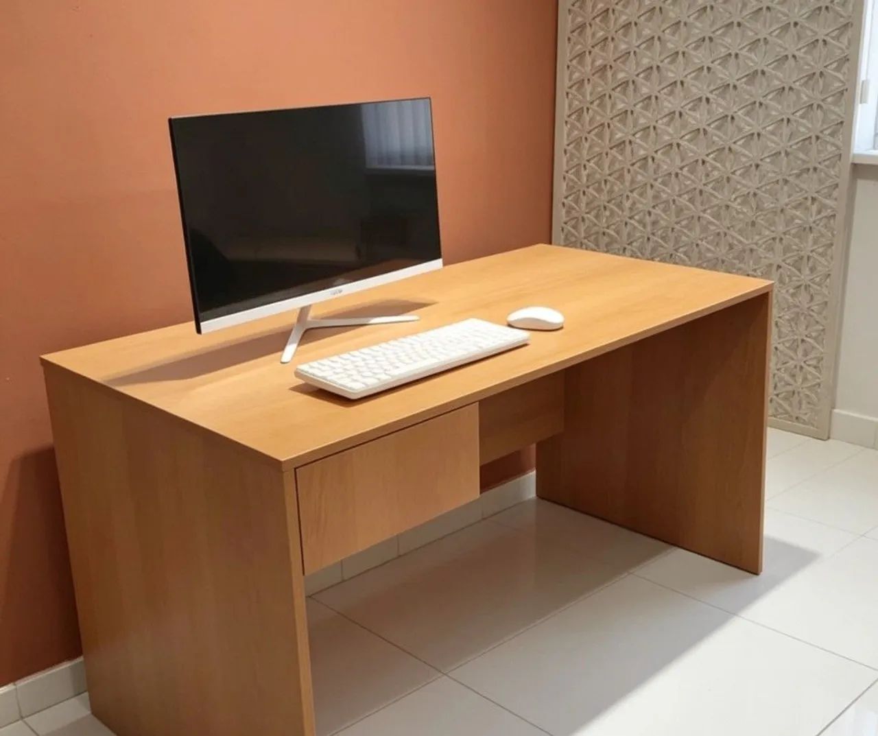 Mesa para escritório grande em mdf  - Foto 2