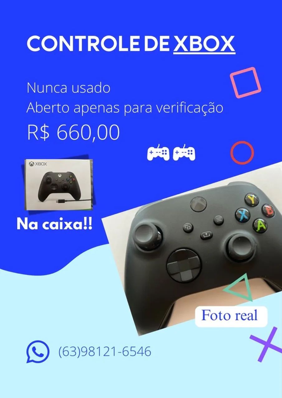 Controle Xbox 