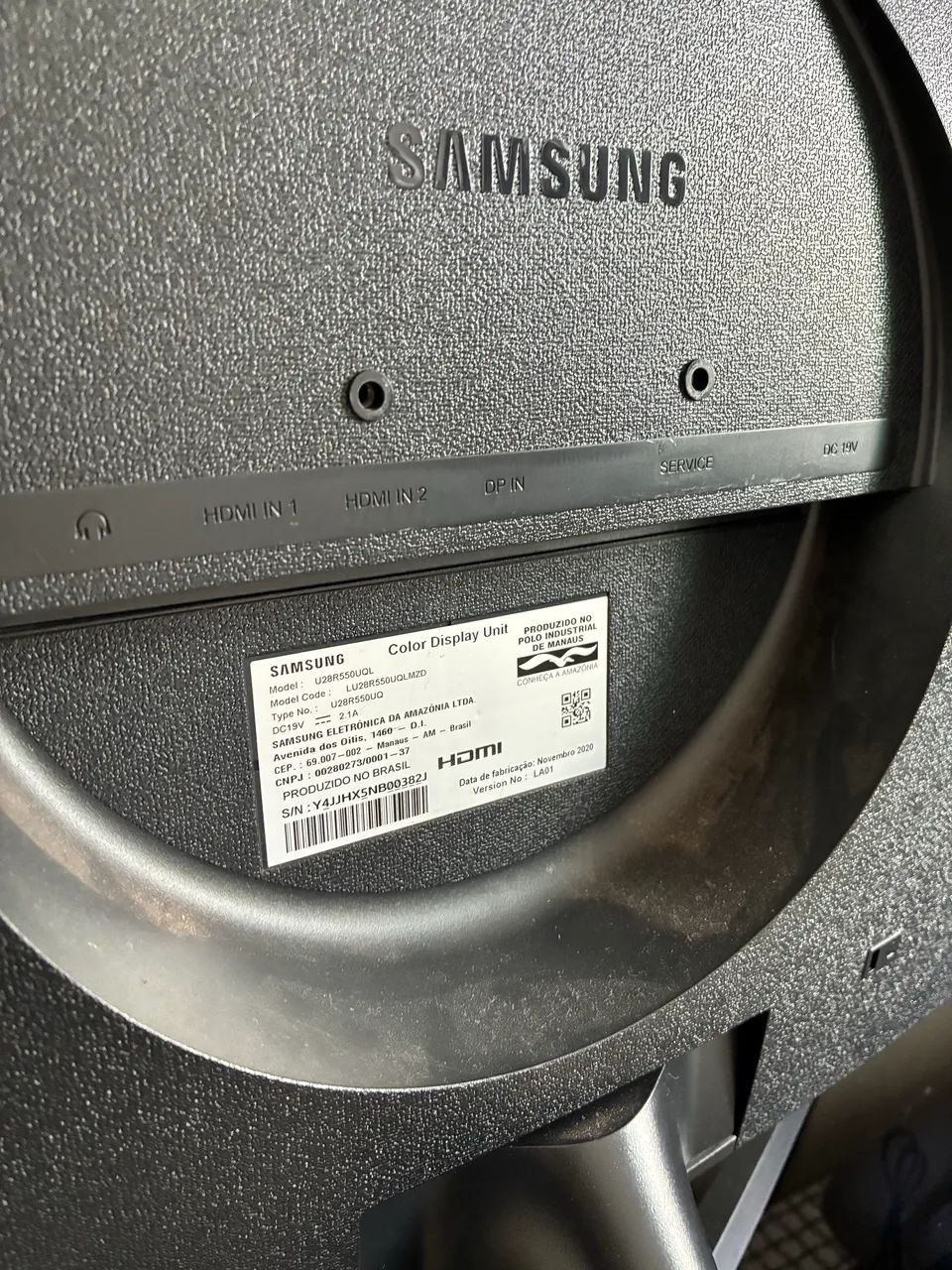 Monitor 4k SAMSUNG UR55 28 polegadas - Foto 4