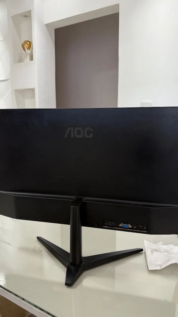 monitor aoc 22b1h 21,5 polegadas  monitor aoc modelo da série b1, com tela lcd de 21,5  po - Foto 3