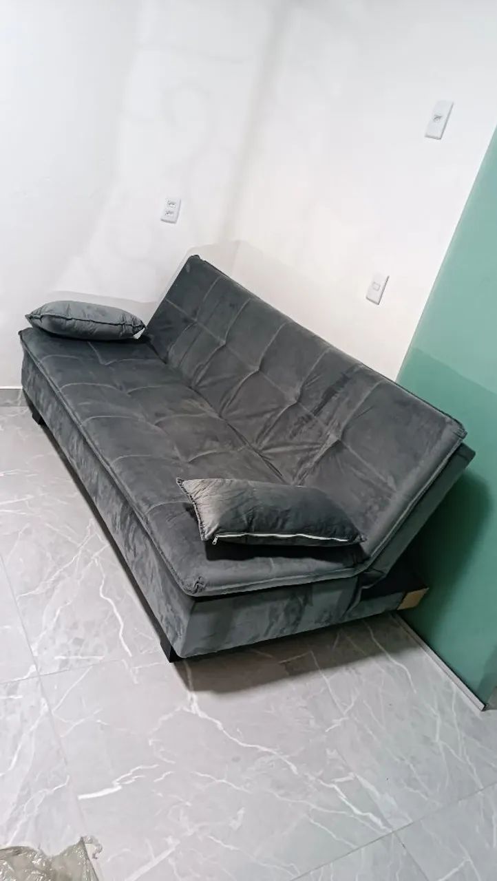 Sofá cama Viena pronta entrega peça nova  - Foto 3
